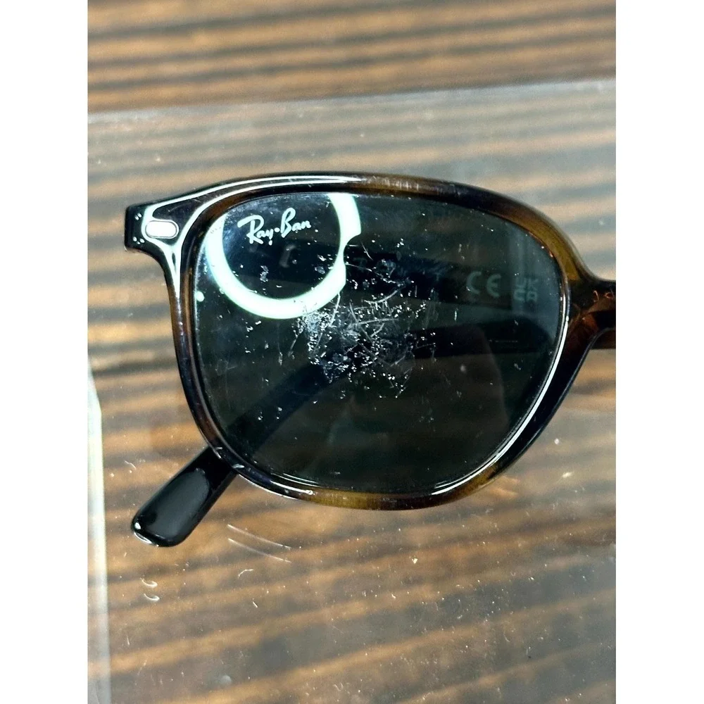 Ray-Ban Junior RJ9093S Sunglasses Kid's Tortoise Brown Frame G-15 Green Lenses